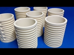 Tubos cerâmicos de alumínio, tubos cerâmicos roscados de alumínio